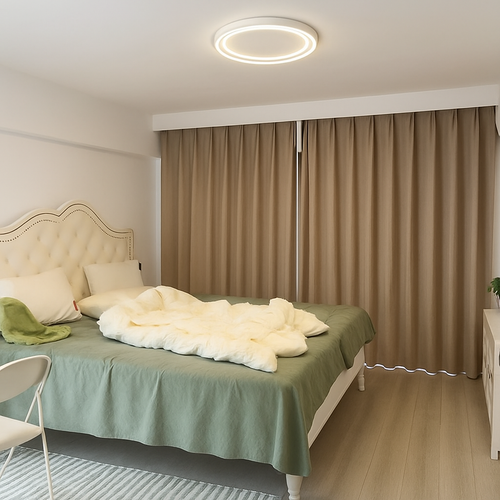 Ultra slim modern design LED ceiling light new collection - vue 6 sur 8