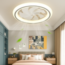 Modern ceiling light with remote control and 3 fan speeds