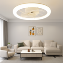 Modern ceiling light with remote control and 3 fan speeds