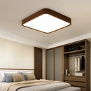 Modern solid wood LED ceiling light