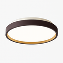 Modern circular and thin metal LED ceiling light Glenn