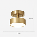 Celio minimalist modern LED metal ceiling light
