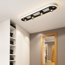 Modern oval LED ceiling light with adjustable angle charly