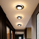 Modern round metal LED ceiling light mosskolin style