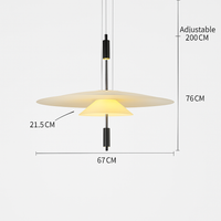 Modern LED ceiling light for interior decoration