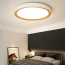Modern wooden LED ceiling light for indoor lighting