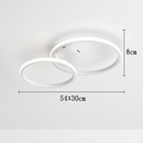 Modern luxury nordic LED ring ceiling light