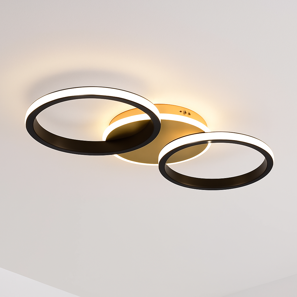 Modern luxury nordic LED ring ceiling light