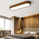 Scandinavian rectangular LED ceiling light with rounded corners Agara