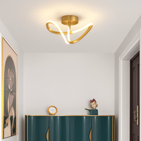 Surface mounted LED ceiling lights for home
