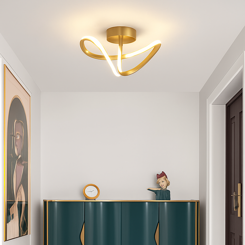 Surface mounted LED ceiling lights for home