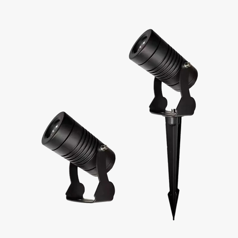 High-quality waterproof outdoor spotlights with adjustable heights