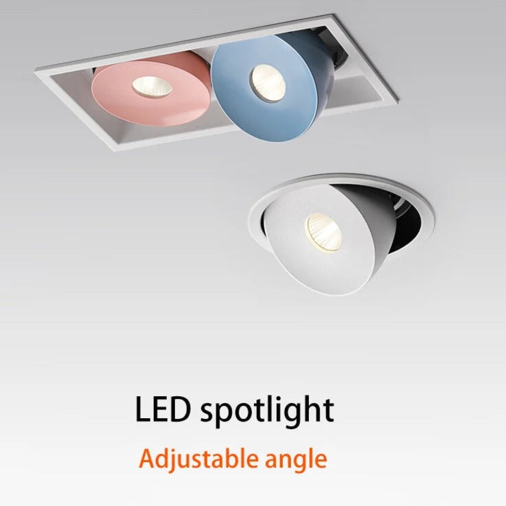 Saiyo – recessed LED spotlight with adjustable angle