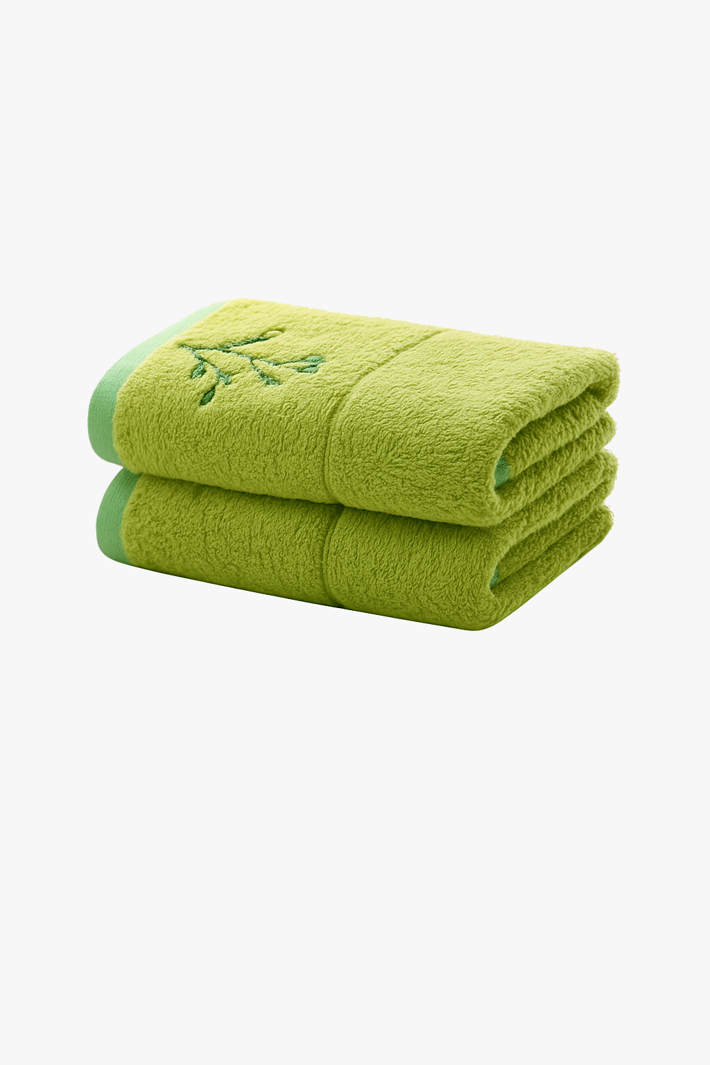 Ultra absorbent solid bamboo bath towel set