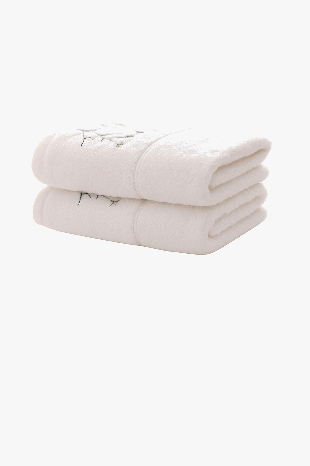 Ultra absorbent bamboo bath towel set solid colour