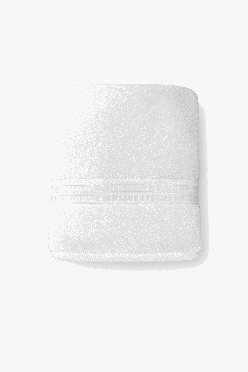 Thick cotton bath towel with bold stripes, highly absorbent