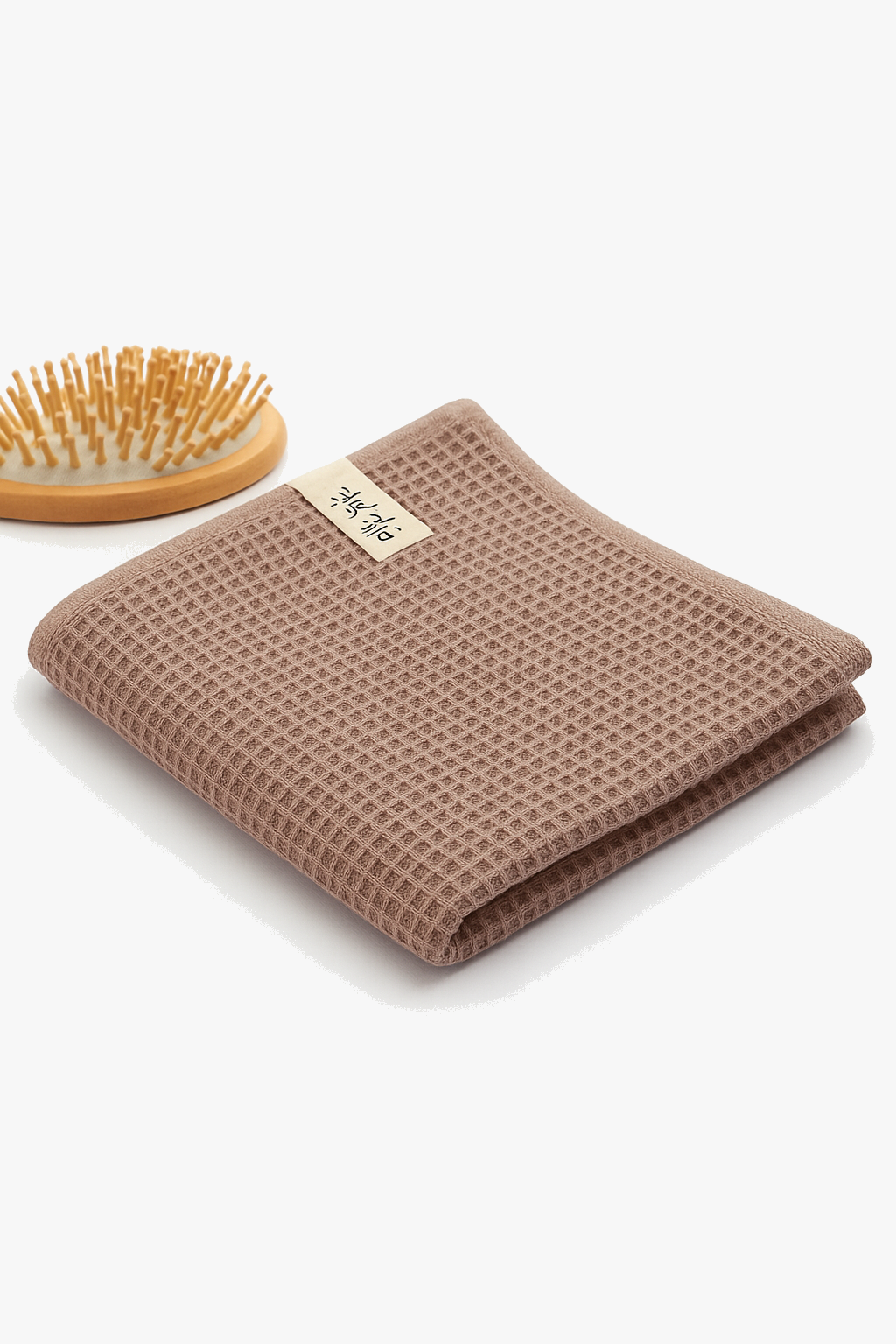 Absorbent honeycomb waffle cotton bath towel
