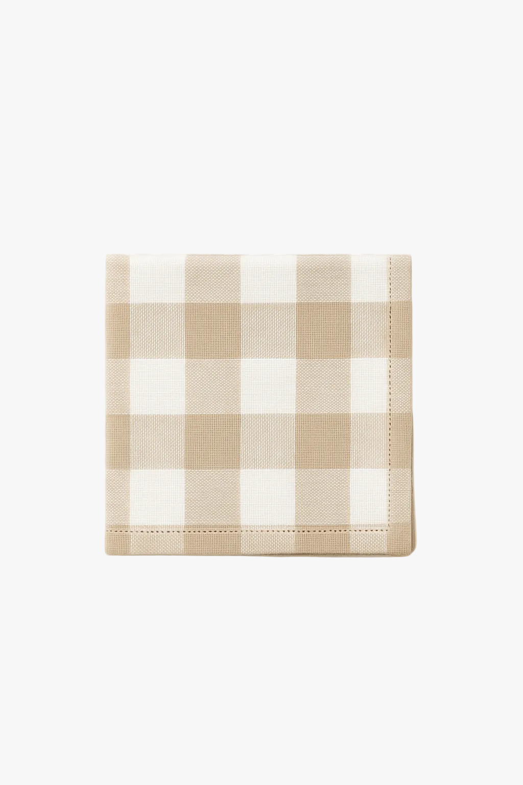 Modern checkered polyester napkin