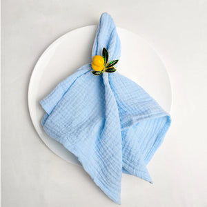 Cotton table napkin 40x40 cm Korean style family meal