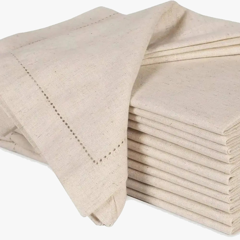 Classic style linen napkin set