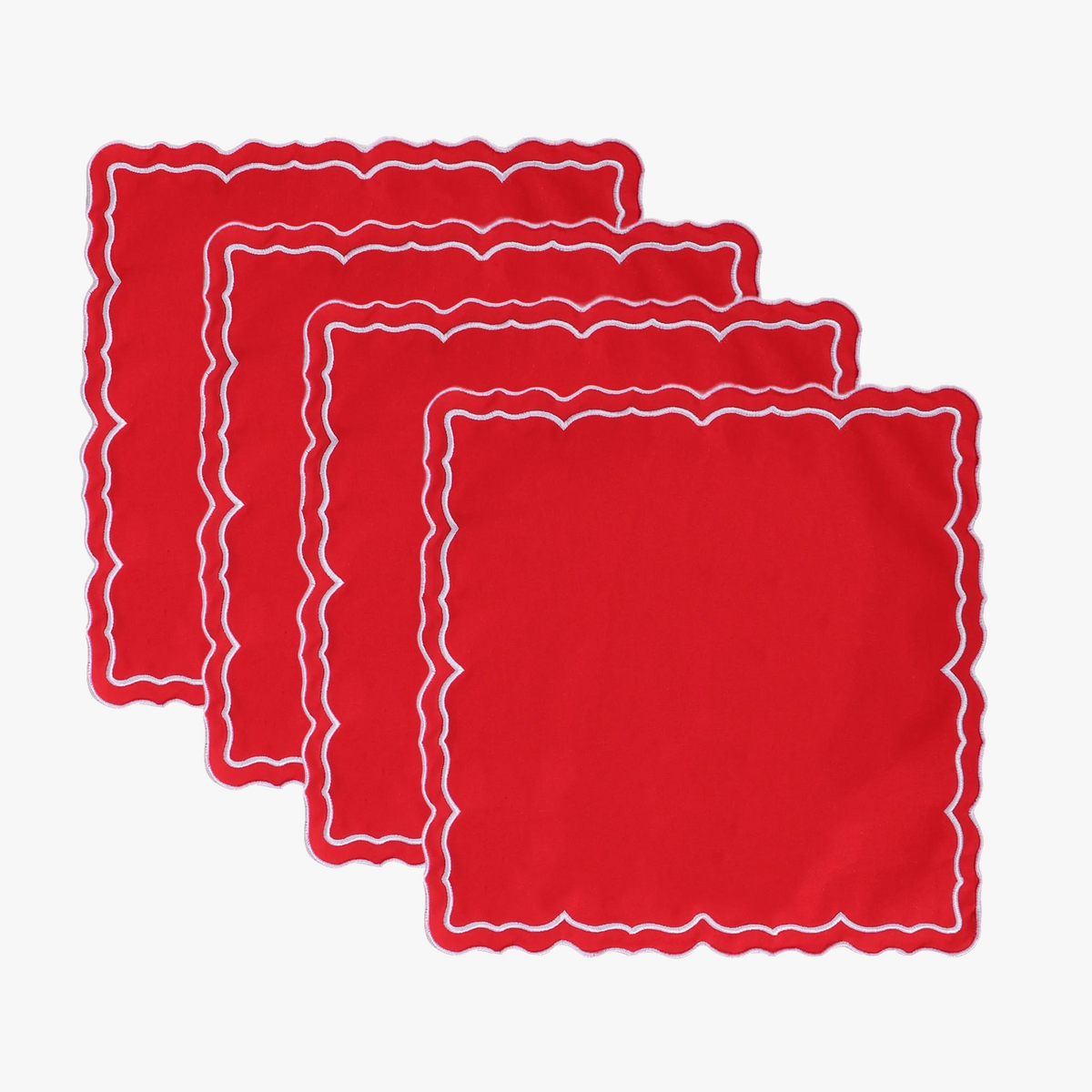 Cotton and linen fabric table napkin modern style