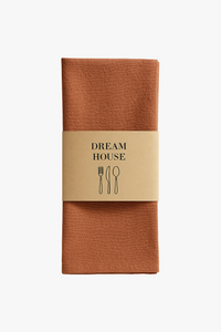 Thick cotton linen placemat modern style