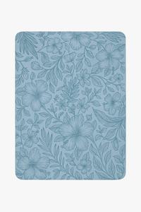 Non-slip leather table mat and coaster set