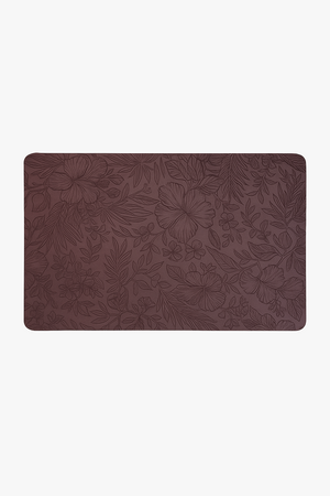 Non-slip leather placemat european style table set