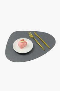 Waterproof PU leather placemat set, European style