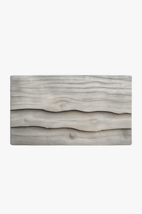 Rustic wood effect placemat set of 4