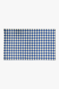Striped and checked table mat country chic style
