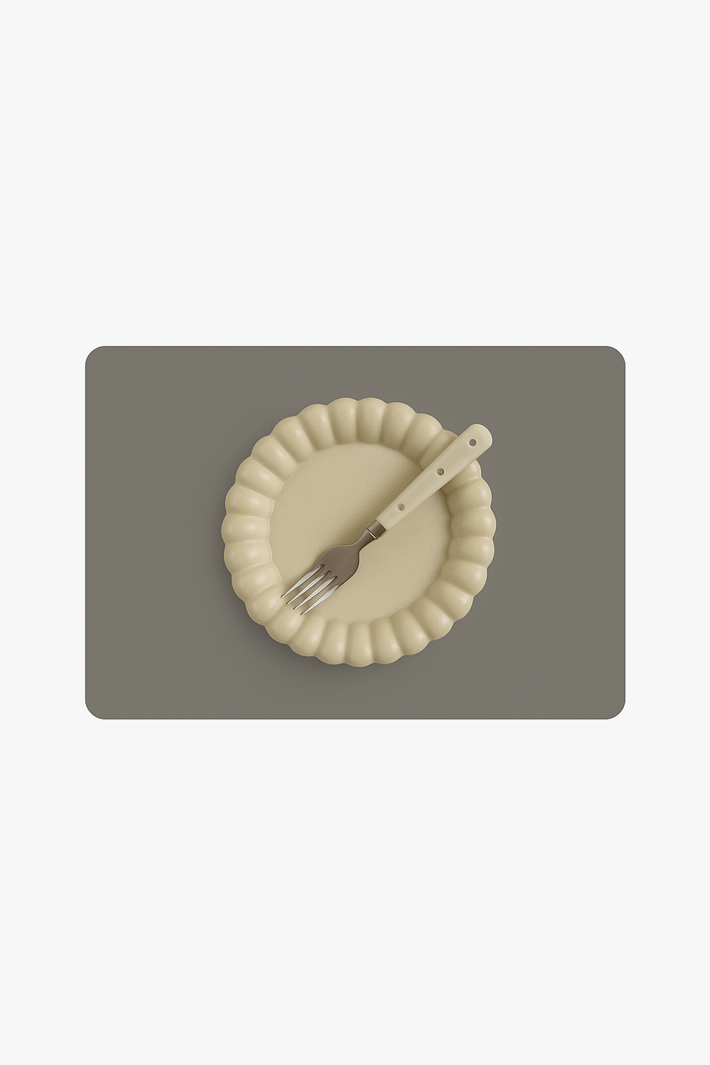 Non-slip heat-resistant silicone placemat set