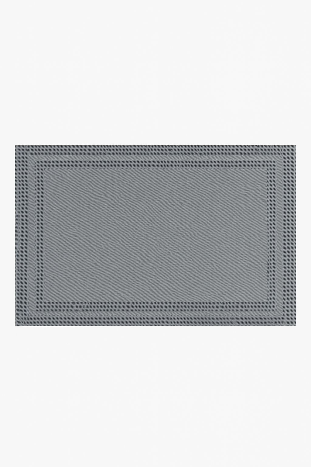 Washable non-slip woven vinyl placemat set