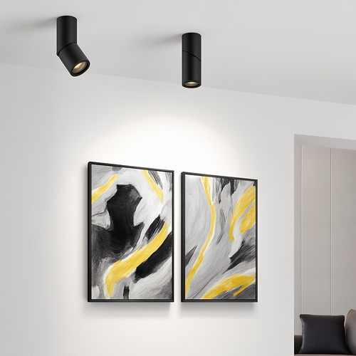 Design LED spotlight with 90° adjustable angle Silla - vue 2 sur 8