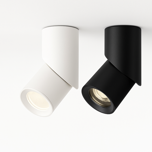 Design LED spotlight with 90° adjustable angle Silla - vue 5 sur 8
