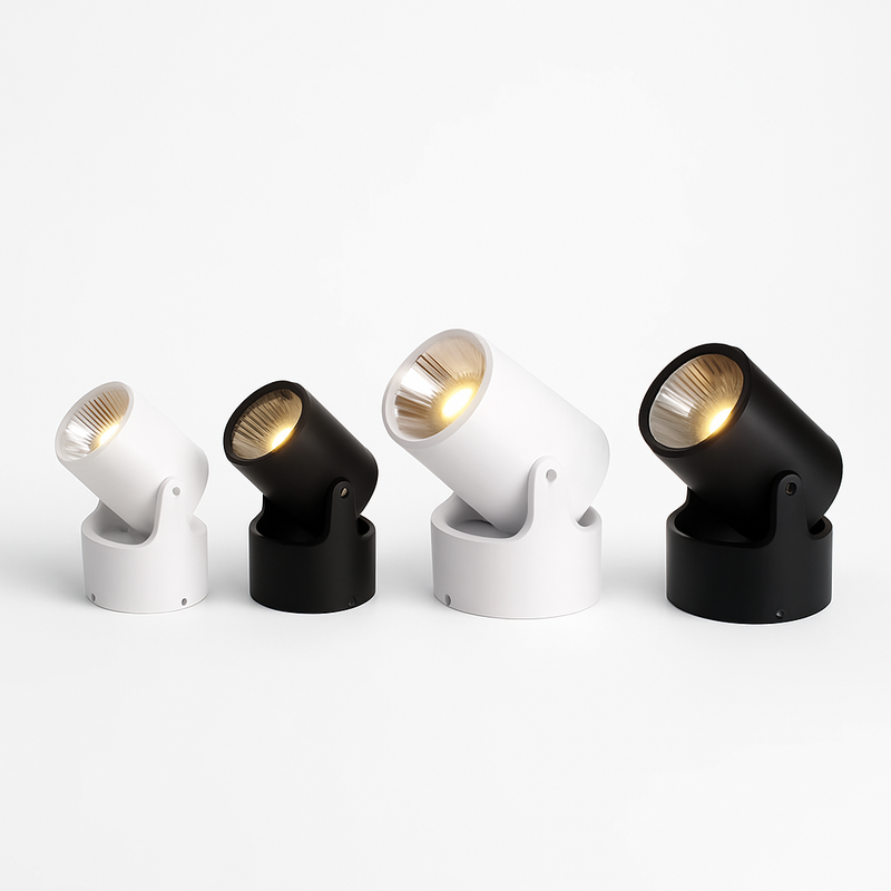 High quality dimmable rotating LED surface-mounted spotlight