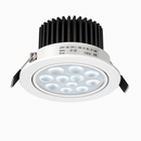 Recessed LED spotlight for commercial jewellery lighting