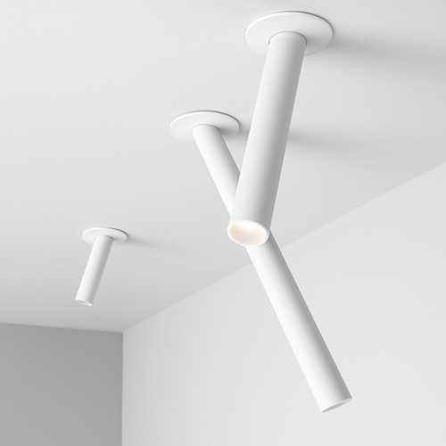 Modern adjustable tube LED spotlight - vue 5 sur 7