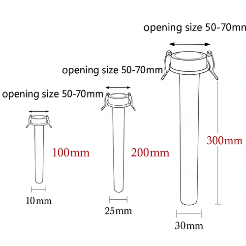 Modern adjustable tube LED spotlight - vue 7 sur 7