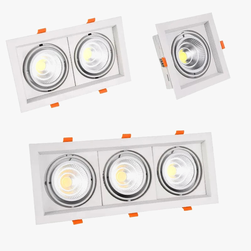 Super bright dimmable recessed LED downlight for decoration