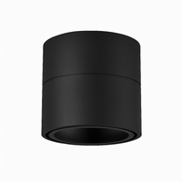 Adjustable cylindrical LED spotlight rotation