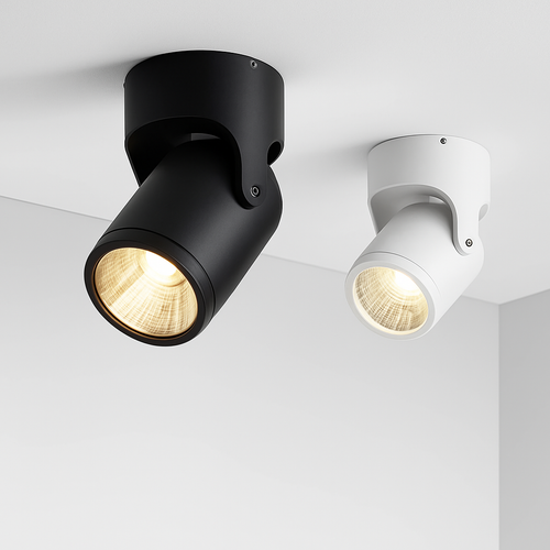 Colourful LED ceiling spotlight - vue 6 sur 6
