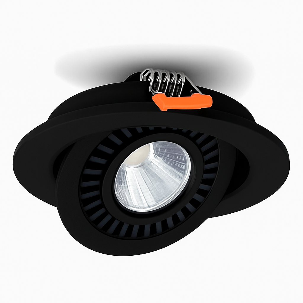 Recessed LED ceiling spotlight