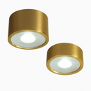 Modern LED cylindrical gold metal spotlight Tarm