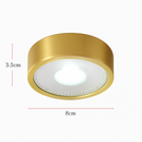 Modern LED cylindrical gold metal spotlight Tarm