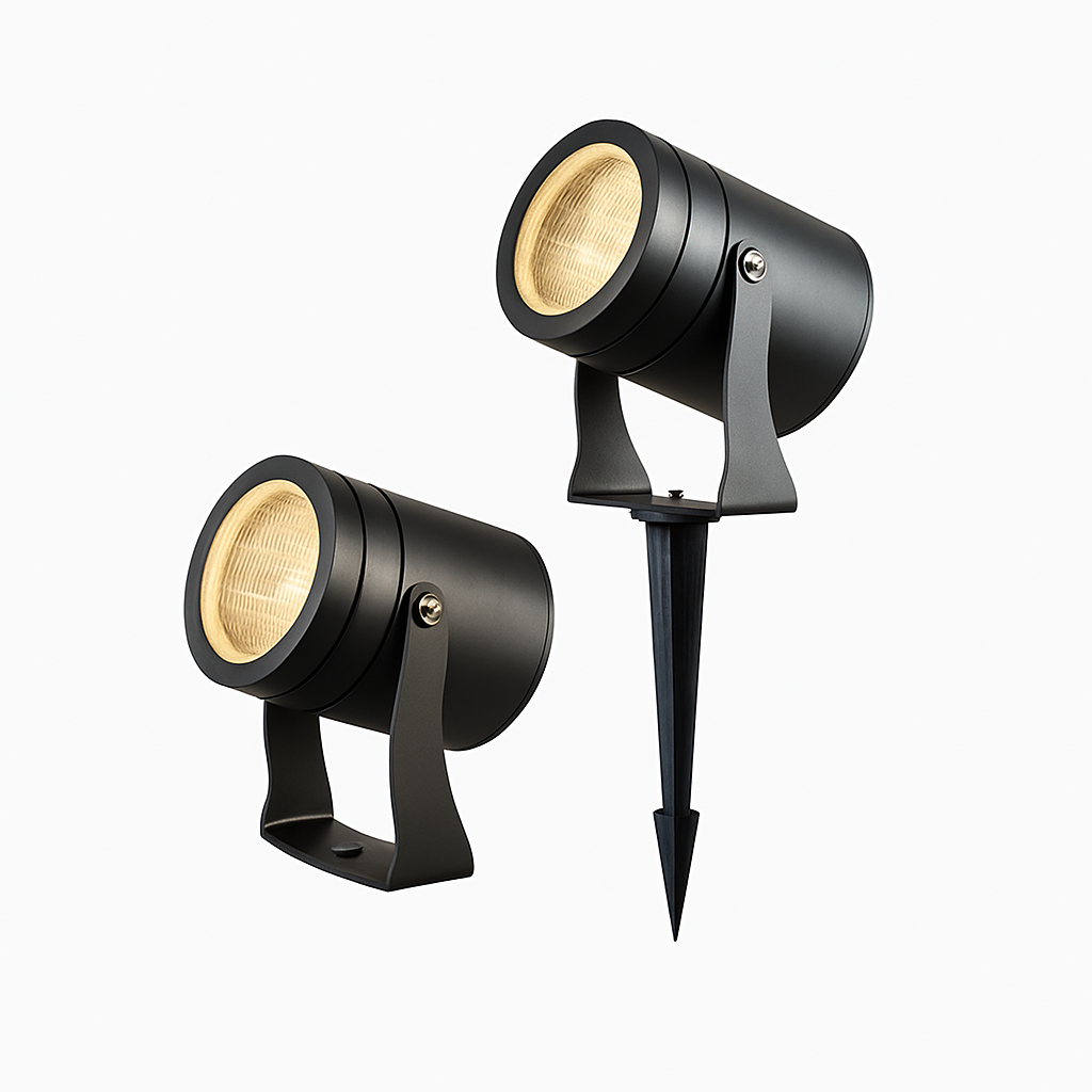 Waterproof spotlight for outdoor garden and lawn lighting