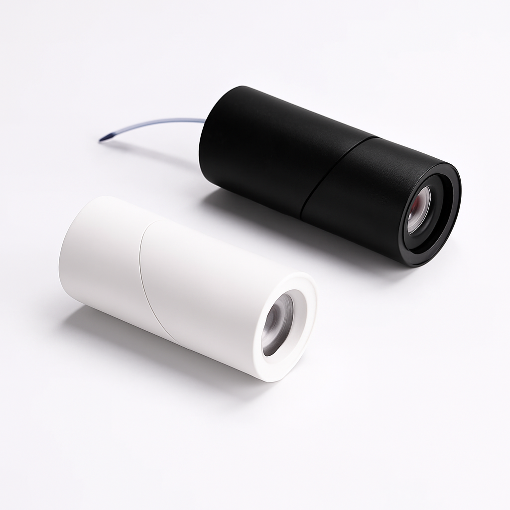 Dimmable rotating LED spotlights for indoor lighting - vue 5 sur 10