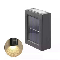 Outdoor solar up and down spot lights