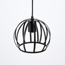 Drop cage ball pendant light