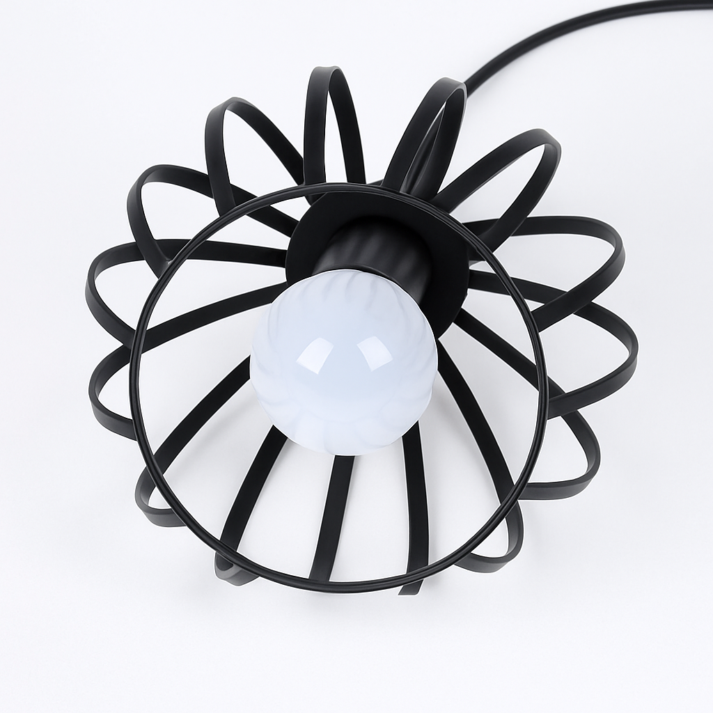 Drop cage ball pendant light - vue 5 sur 5